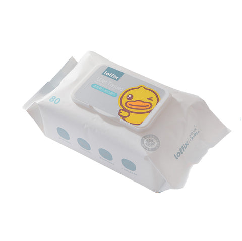 Loffix Baby Wet Cleansing Wipes 80 Pcs