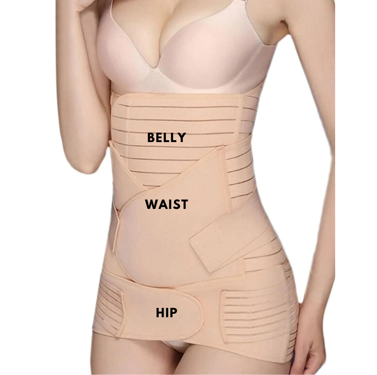 3 in 1 After Pregnancy & C Section Recovery Belly Support Body Shaper –  Real Herbs