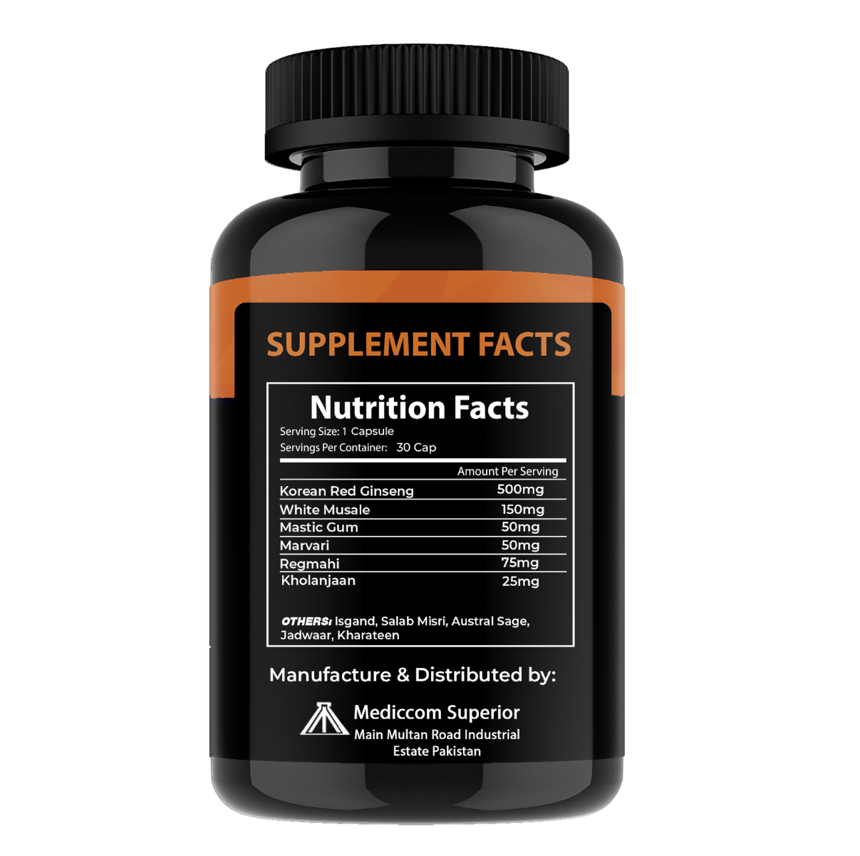 Real Herbs Ginseng for Nafs Health Increase Size & Control Naturally